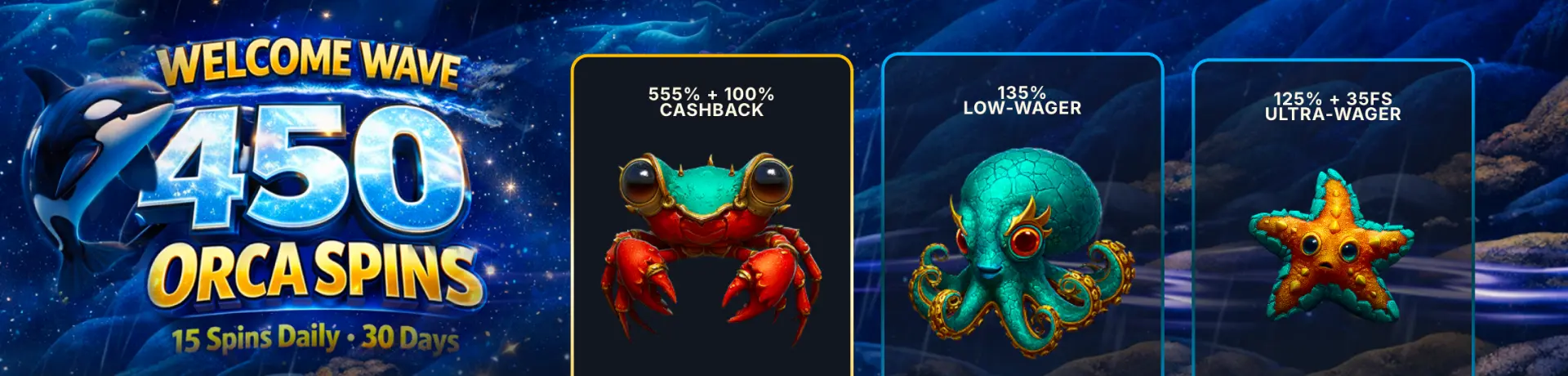 OrcaSpins Casino Canada